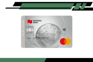 Platinum Mastercard from National Bank